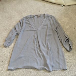 Gray blouse